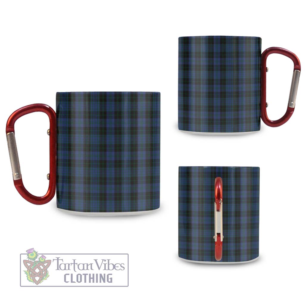 Tartan Vibes Clothing Clergy Blue Tartan Classic Insulated Mug