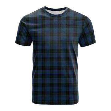 Clergy Blue Tartan T-Shirt