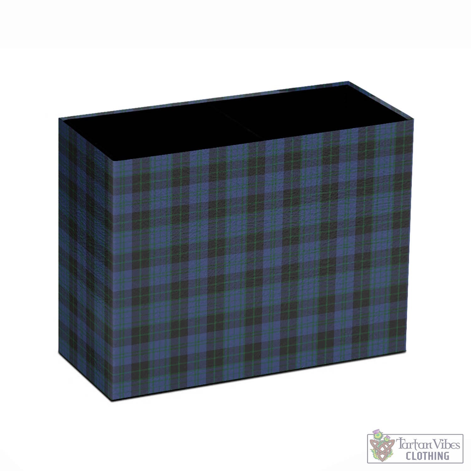 Tartan Vibes Clothing Clergy Blue Tartan Pen Holder