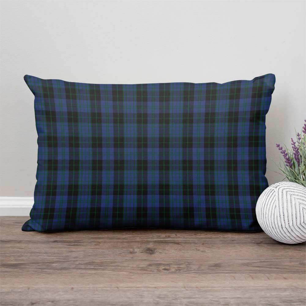 Clergy Blue Tartan Pillow Cover Rectangle Pillow Cover - Tartanvibesclothing