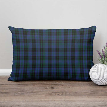 Clergy Blue Tartan Pillow Cover