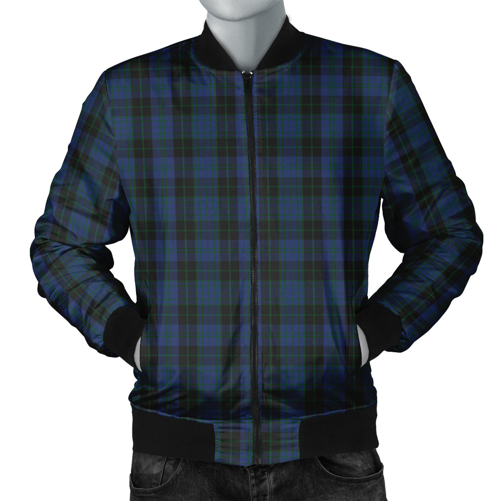 clergy-blue-tartan-bomber-jacket