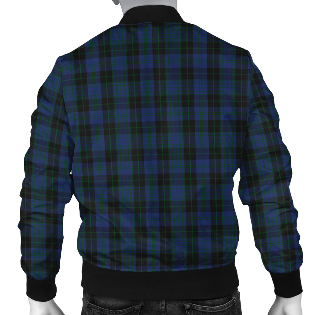 clergy-blue-tartan-bomber-jacket