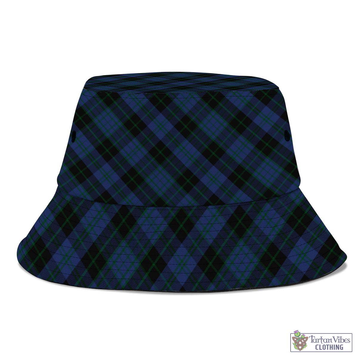 Tartan Vibes Clothing Clergy Blue Tartan Bucket Hat