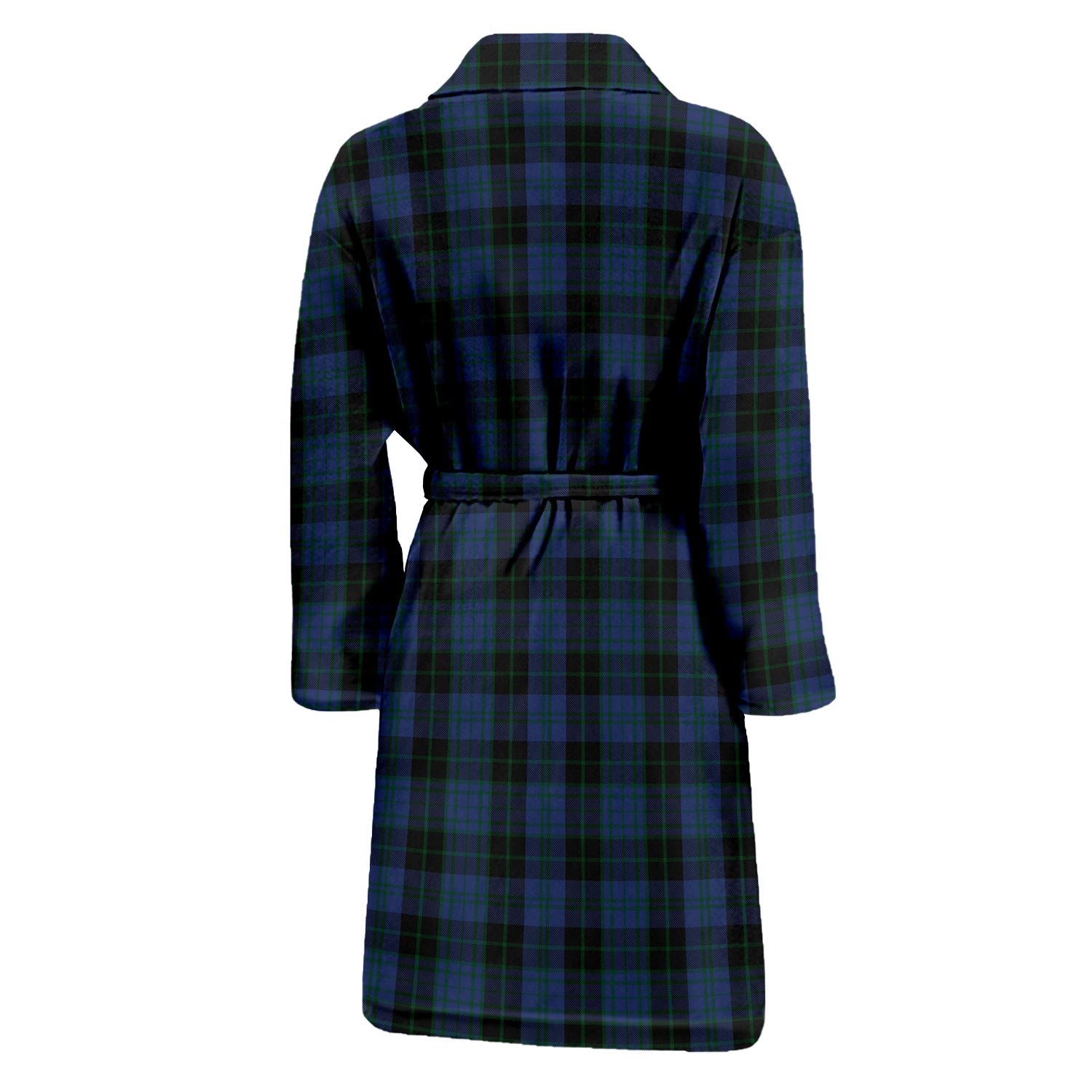 Clergy Blue Tartan Bathrobe - Tartan Vibes Clothing