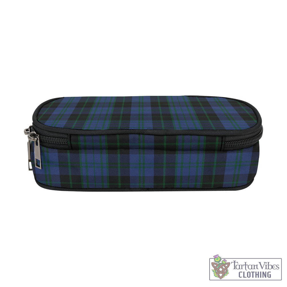 Tartan Vibes Clothing Clergy Blue Tartan Pen and Pencil Case