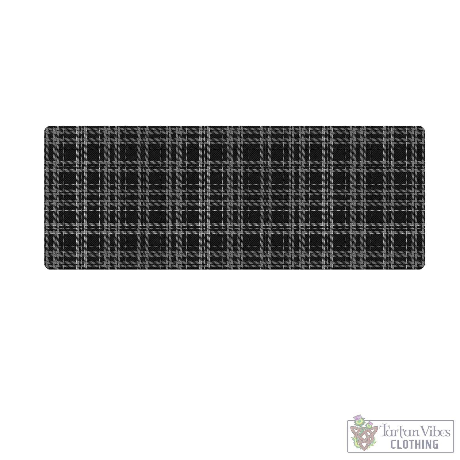 Tartan Vibes Clothing Clergy Grey Tartan Mouse Pad