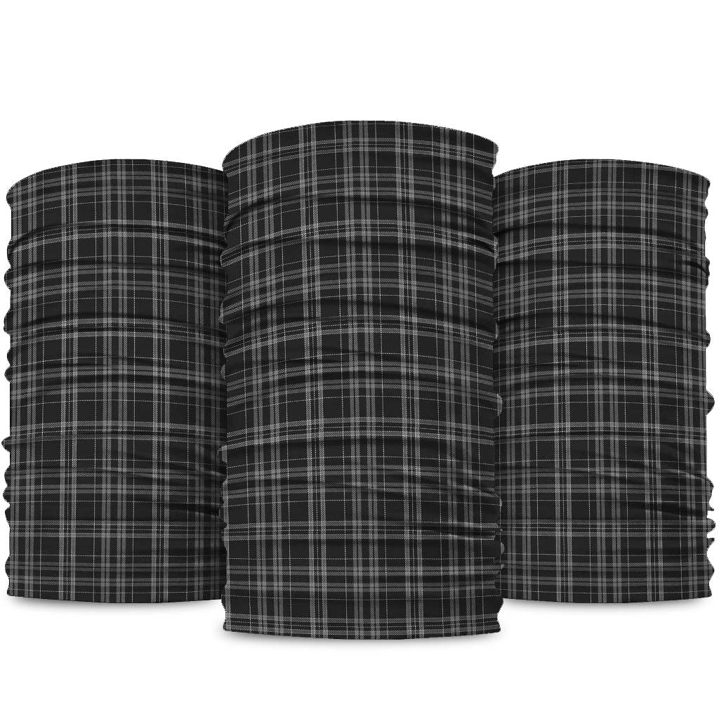 Clergy Grey Tartan Neck Gaiters, Tartan Bandanas, Tartan Head Band