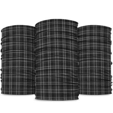 Clergy Grey Tartan Neck Gaiters, Tartan Bandanas, Tartan Head Band