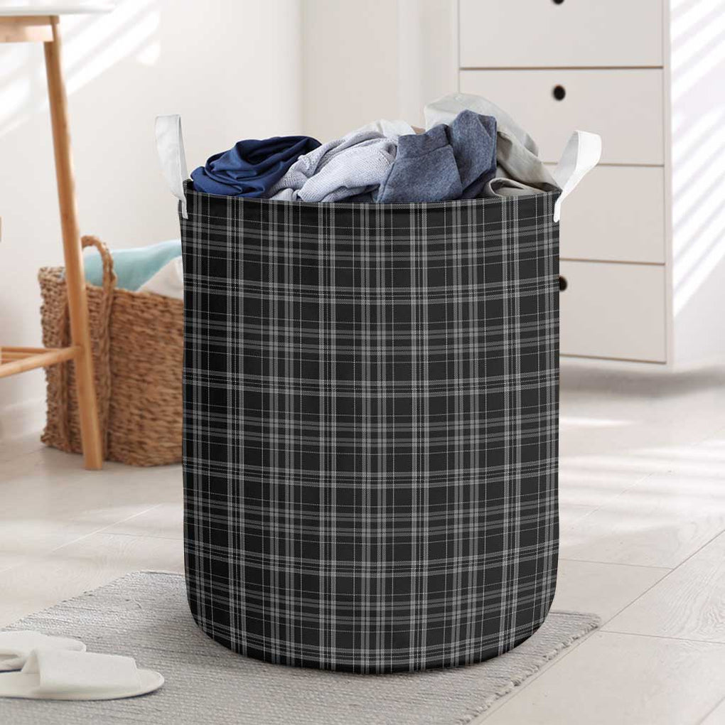 Clergy Grey Tartan Laundry Basket One Size - Tartanvibesclothing Shop