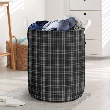 Clergy Grey Tartan Laundry Basket