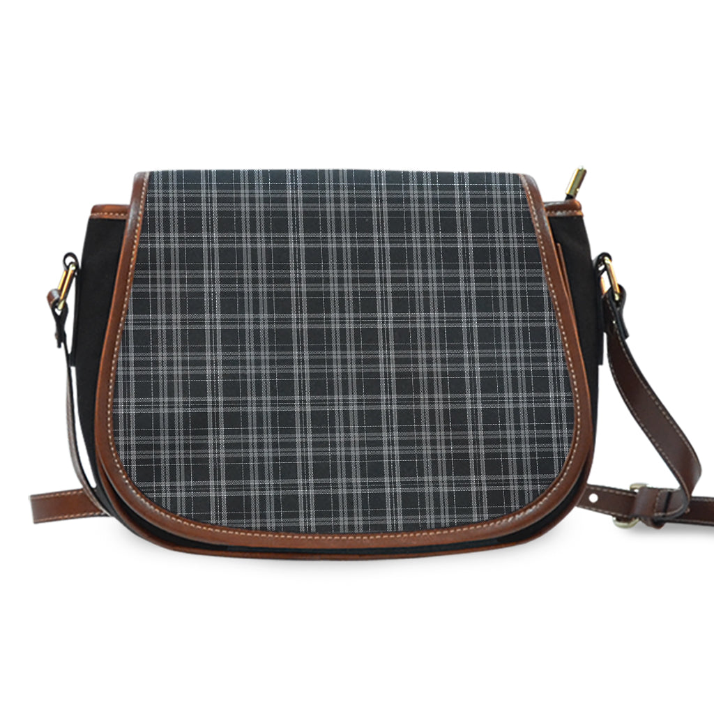 Clergy Grey Tartan Saddle Bag One Size - Tartan Vibes Clothing