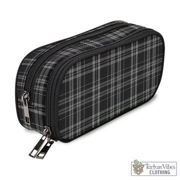 Clergy Grey Tartan Pen and Pencil Case