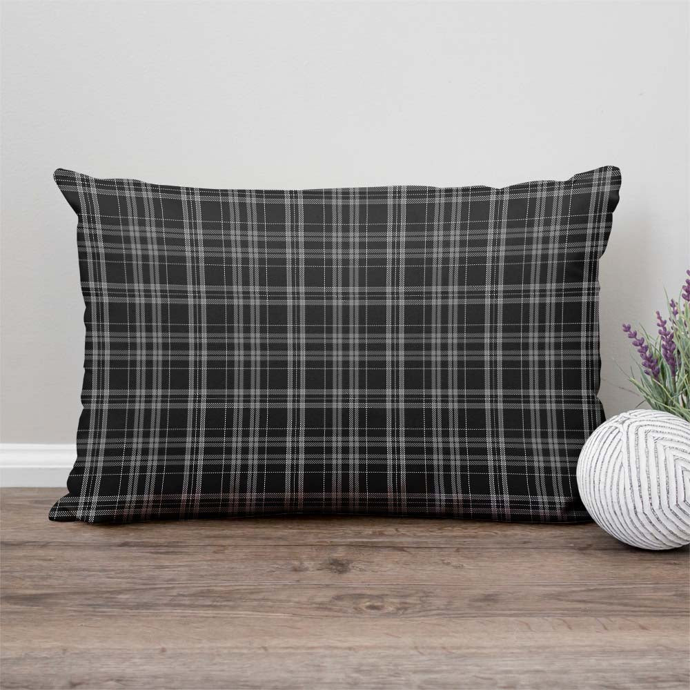 Clergy Grey Tartan Pillow Cover Rectangle Pillow Cover - Tartanvibesclothing