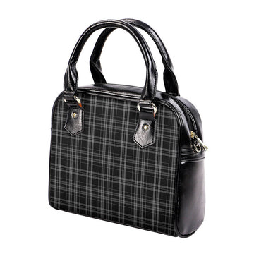 Clergy Grey Tartan Shoulder Handbags