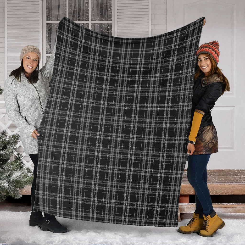 Clergy Grey Tartan Blanket - Tartan Vibes Clothing