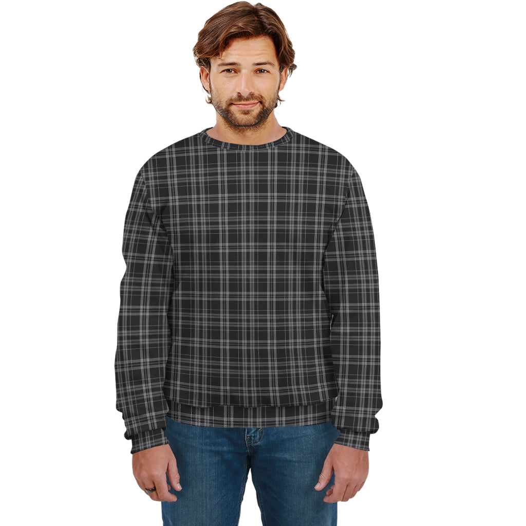 Clergy Grey Tartan Sweatshirt - Tartan Vibes Clothing