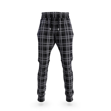 Clergy Grey Tartan Joggers Pants