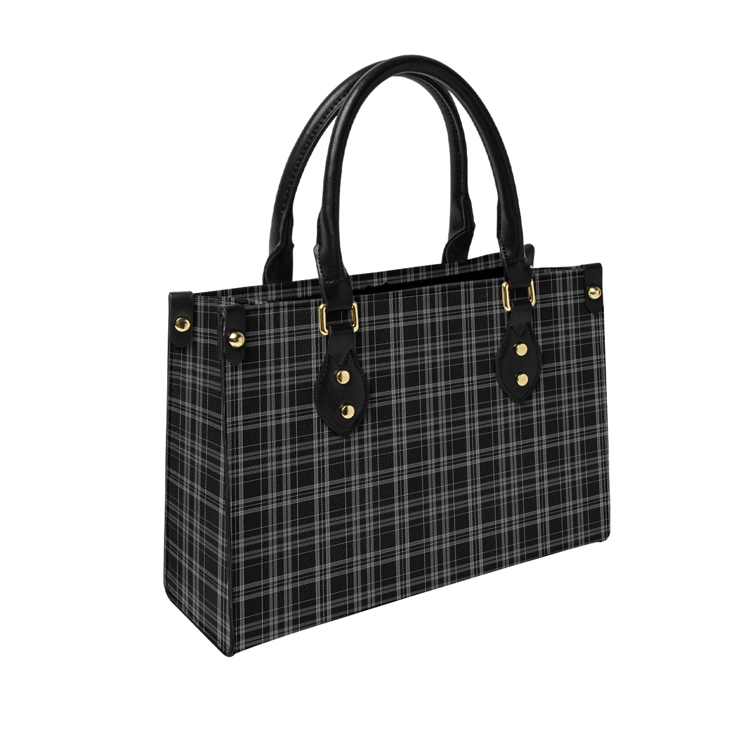 clergy-grey-tartan-leather-bag