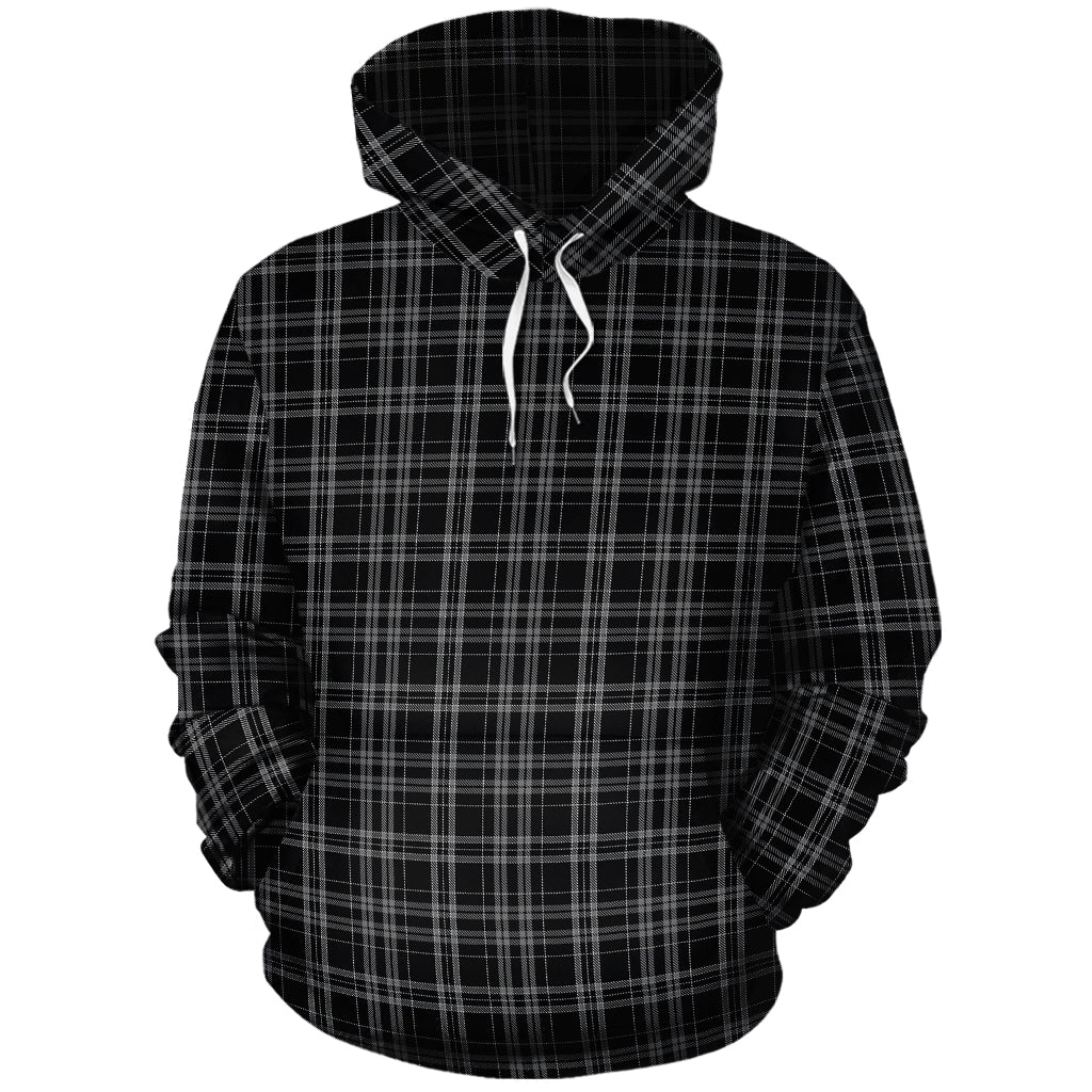 Clergy Grey Tartan Hoodie - Tartan Vibes Clothing