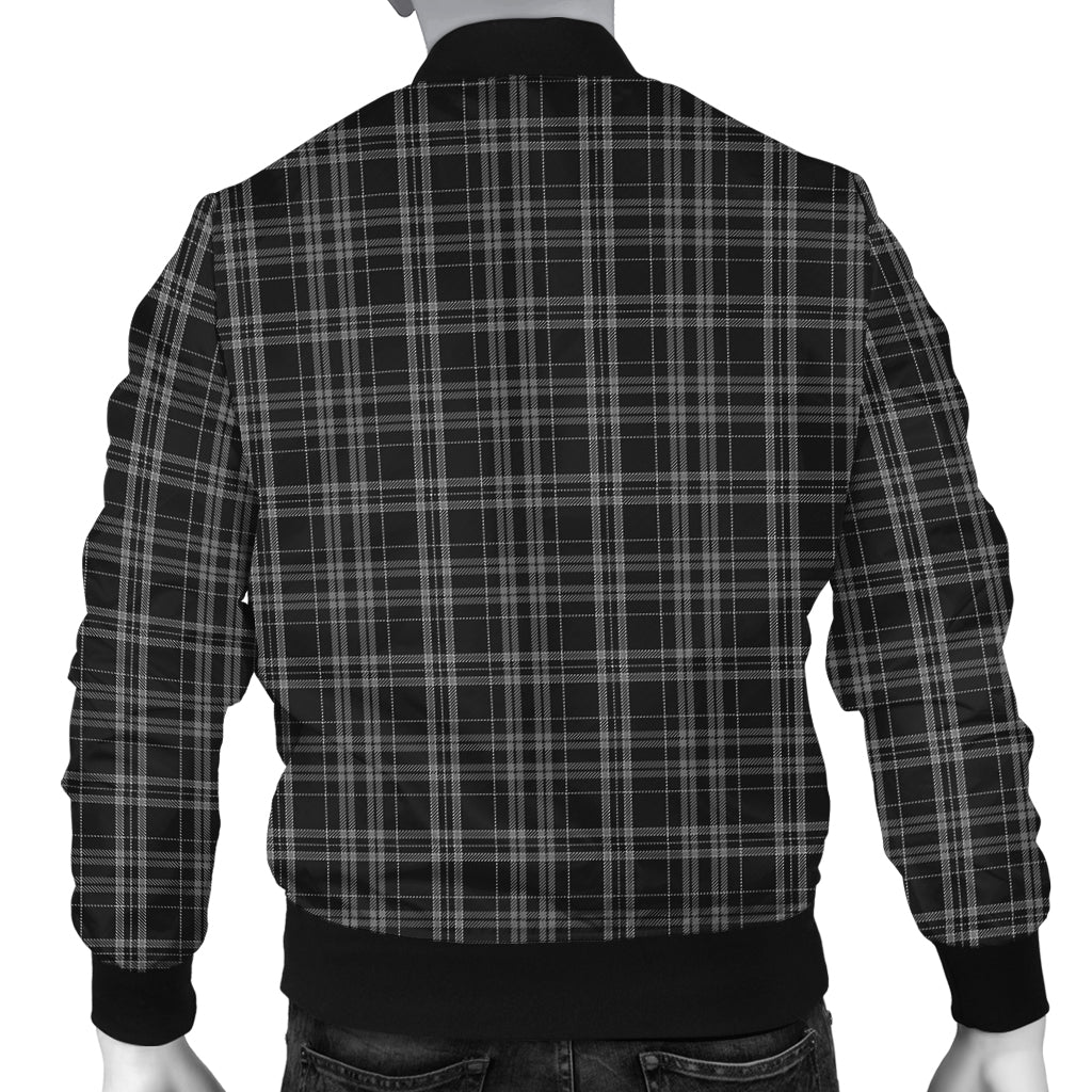 clergy-grey-tartan-bomber-jacket