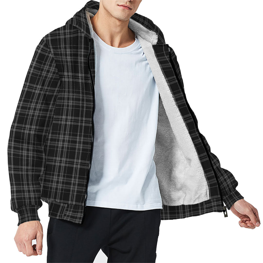 clergy-grey-tartan-sherpa-hoodie