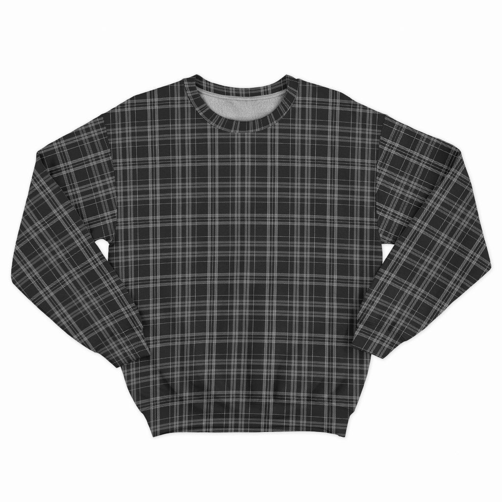 Clergy Grey Tartan Sweatshirt - Tartan Vibes Clothing