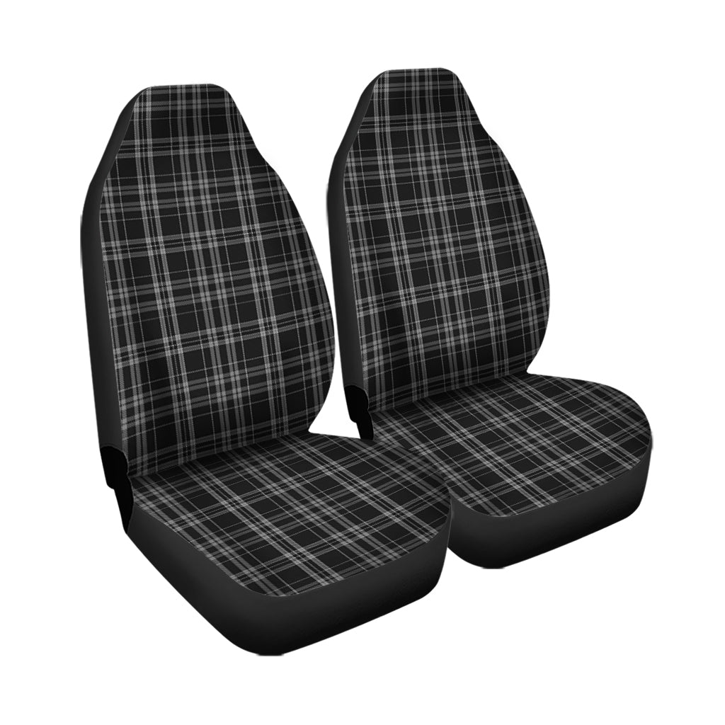 Clergy Grey Tartan Car Seat Cover - Tartanvibesclothing