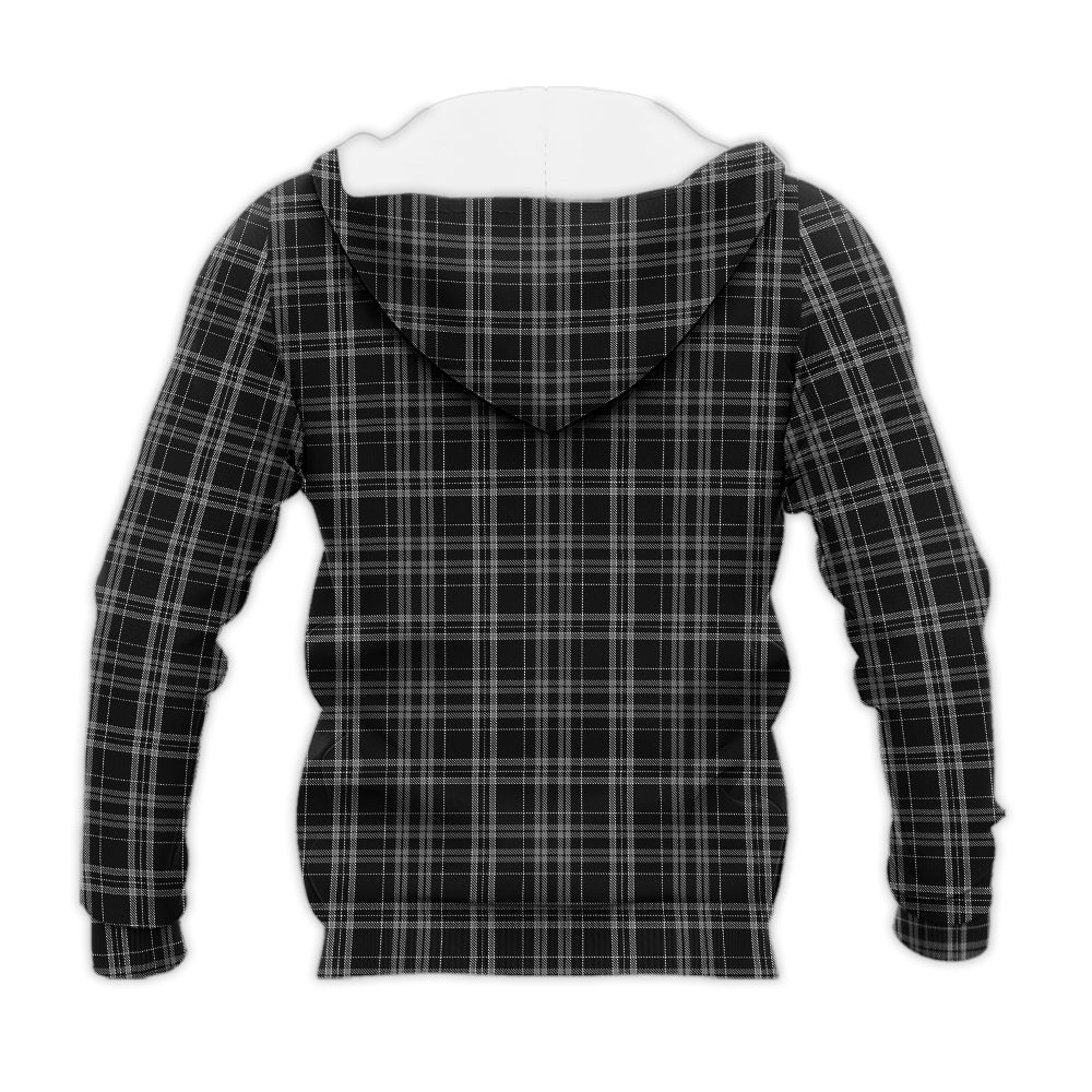 clergy-grey-tartan-knitted-hoodie