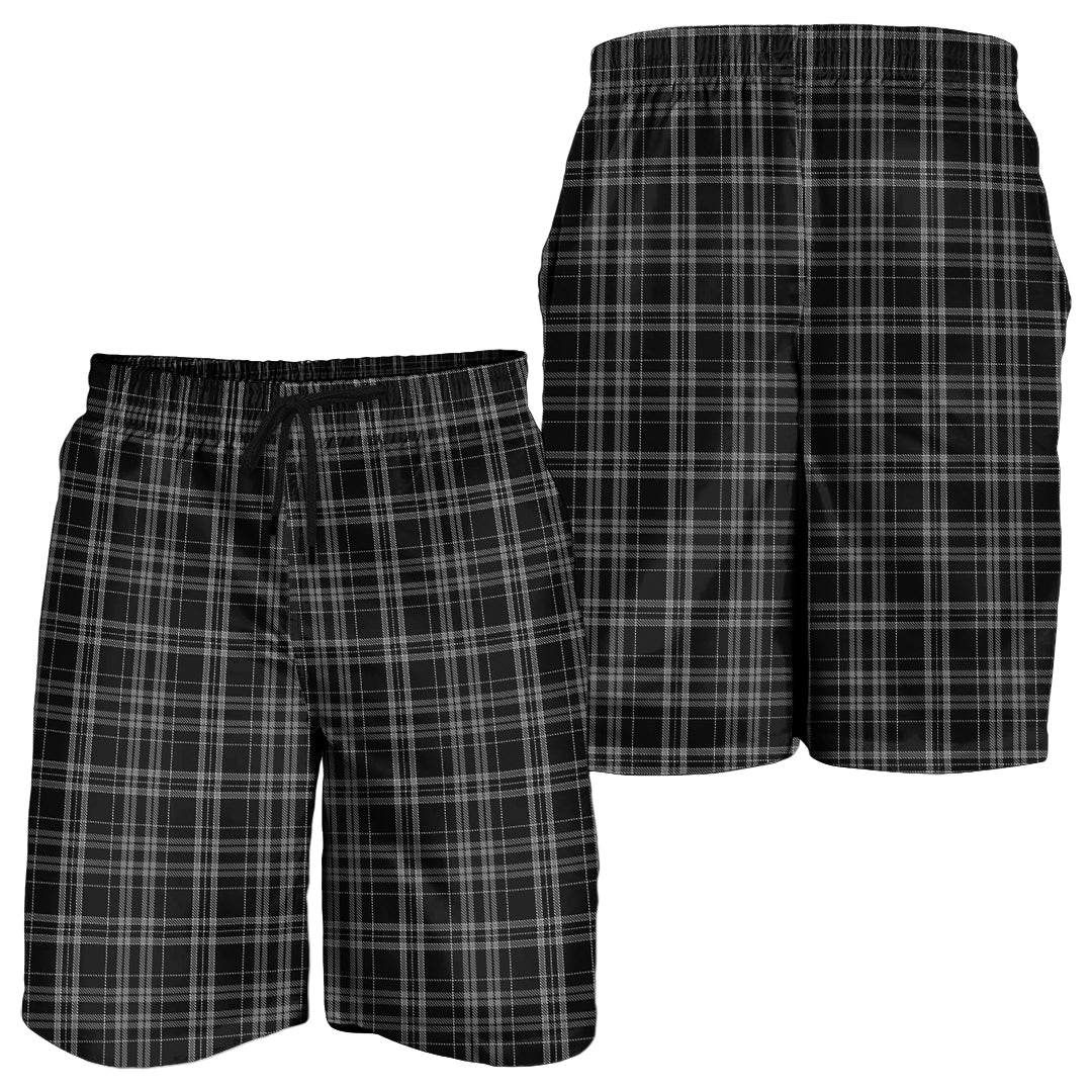 clergy-grey-tartan-mens-shorts