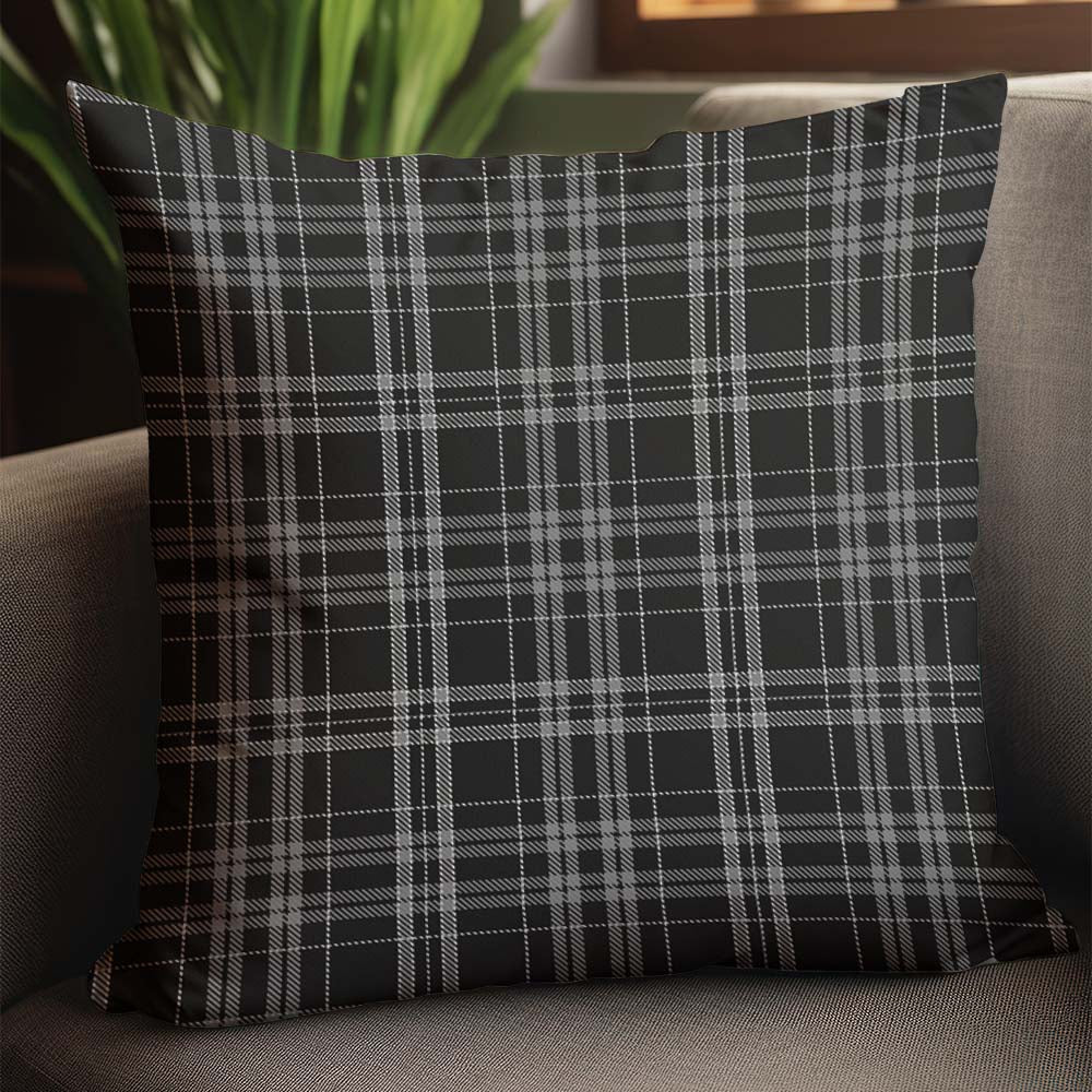 Clergy Grey Tartan Pillow Cover - Tartanvibesclothing