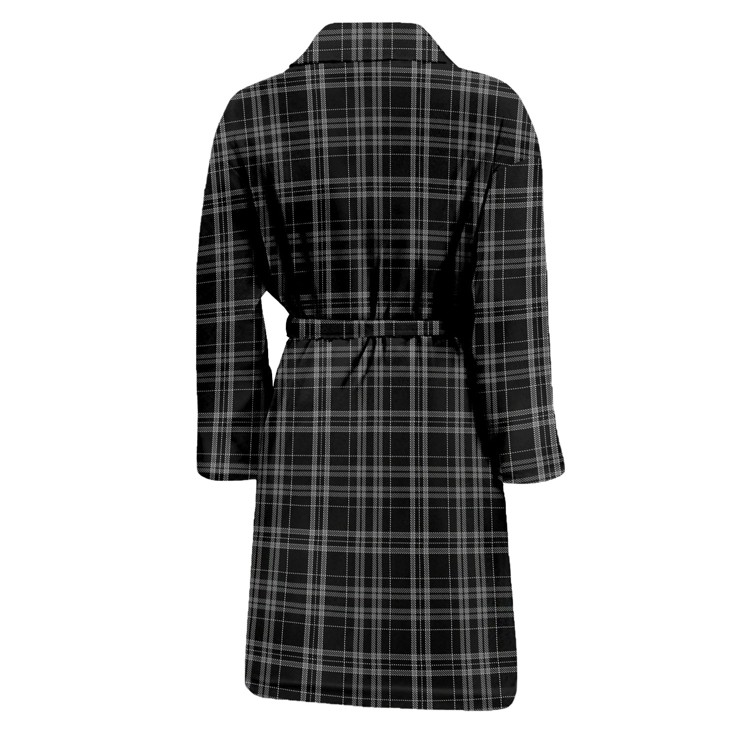 Clergy Grey Tartan Bathrobe - Tartan Vibes Clothing