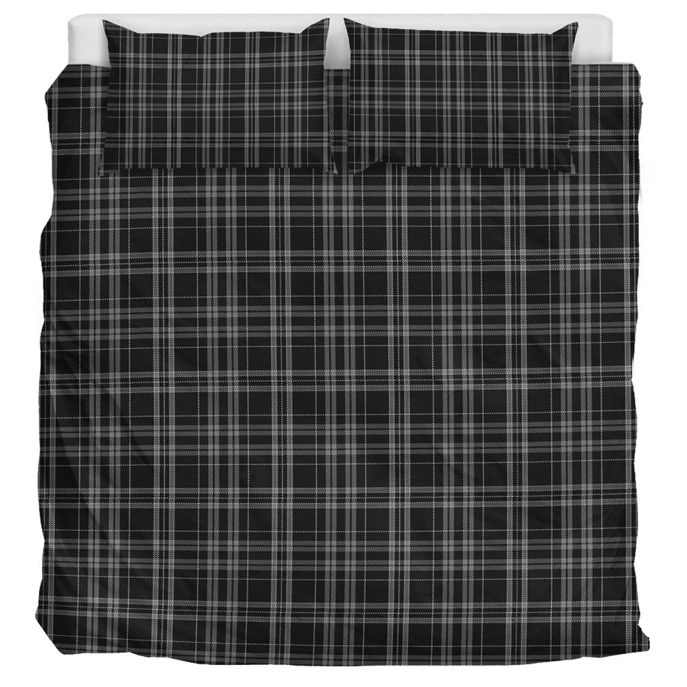 Clergy Grey Tartan Bedding Set UK Bedding Set UK Super King 104*94 inch - Tartan Vibes Clothing