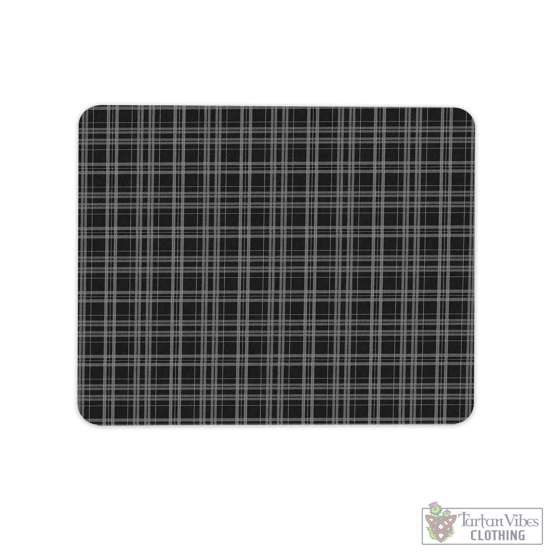 Tartan Vibes Clothing Clergy Grey Tartan Mouse Pad