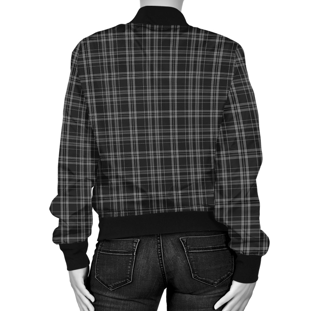 clergy-grey-tartan-bomber-jacket