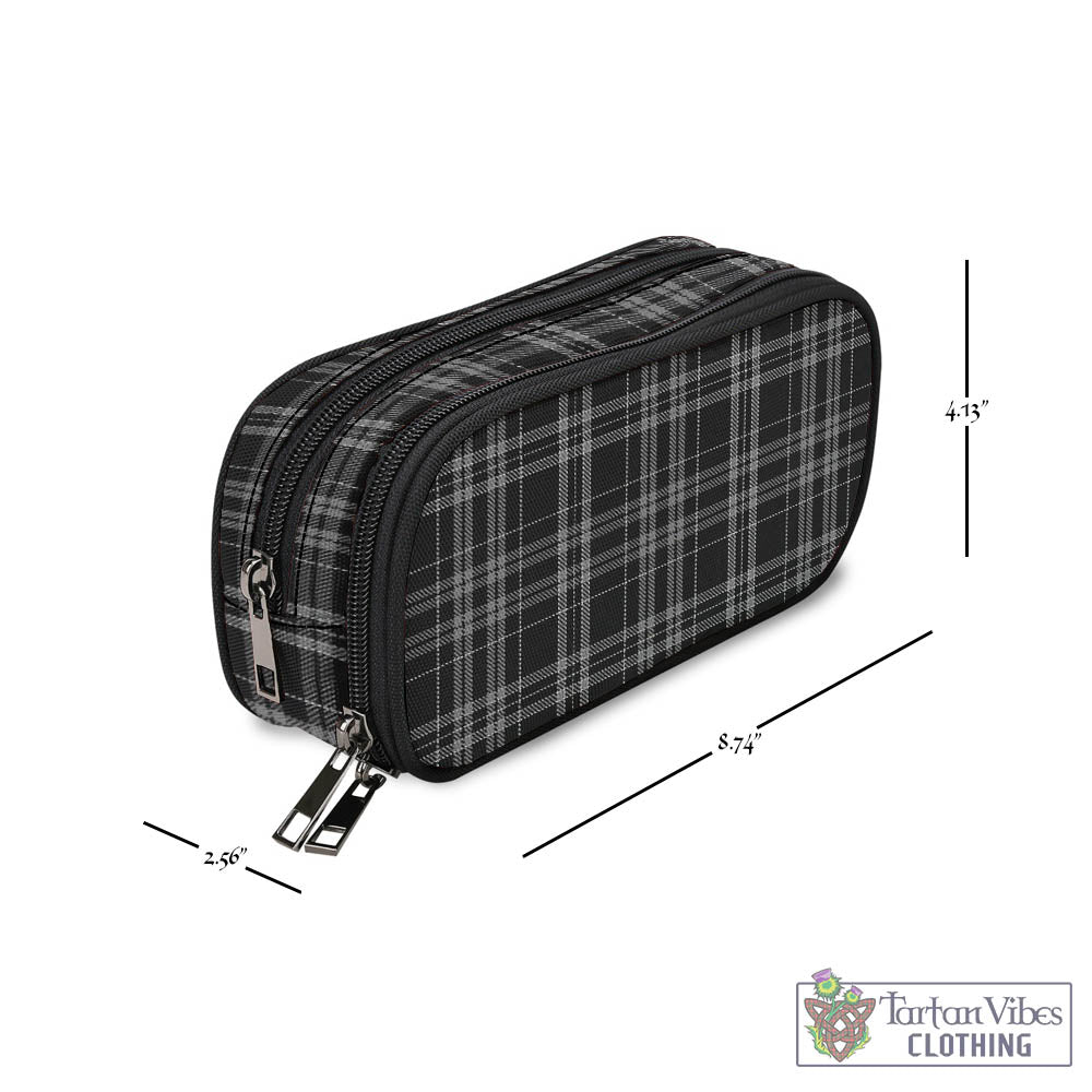 Tartan Vibes Clothing Clergy Grey Tartan Pen and Pencil Case