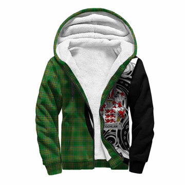 Cochlan Irish Clan Sherpa Hoodie Celtic Circle Style Unisex S - Tartan Vibes Clothing