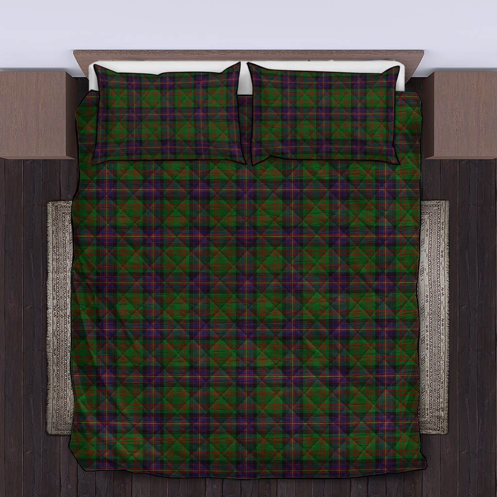 Cochrane Tartan Quilt Bed Set King - Tartan Vibes Clothing