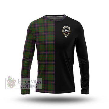 Cochrane Tartan Long Sleeve T-Shirt with Family Crest and Half Of Me Style