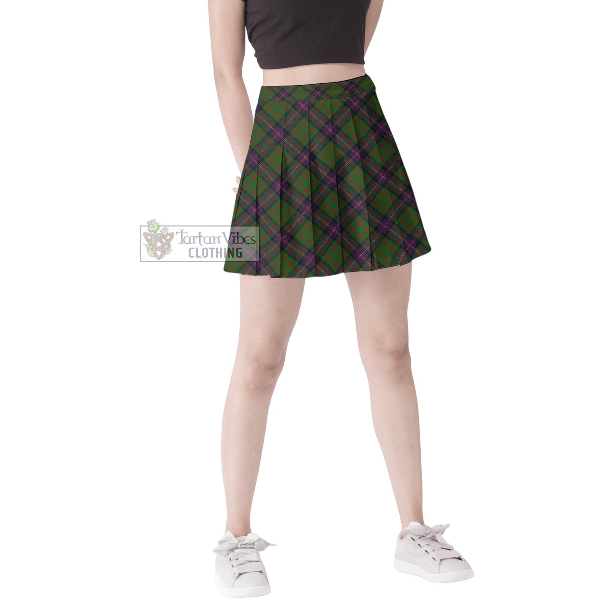 Tartan Vibes Clothing Cochrane Tartan Women's Plated Mini Skirt