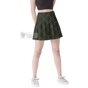 Cochrane Tartan Women's Plated Mini Skirt