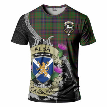 Cochrane Tartan Family Crest T-Shirt Lion Rampant Royal Thistle Shield Celtic Inspired Kid's Shirt - Tartan Vibes Clothing