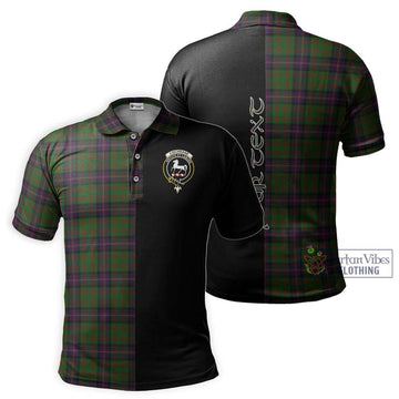 Cochrane Tartan Polo Shirt with Family Crest and Half Of Me Style