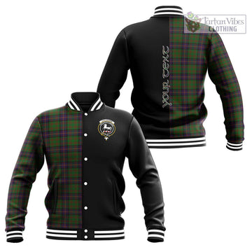 Cochrane Tartan Baseball Jacket with Family Crest and Half Of Me Style