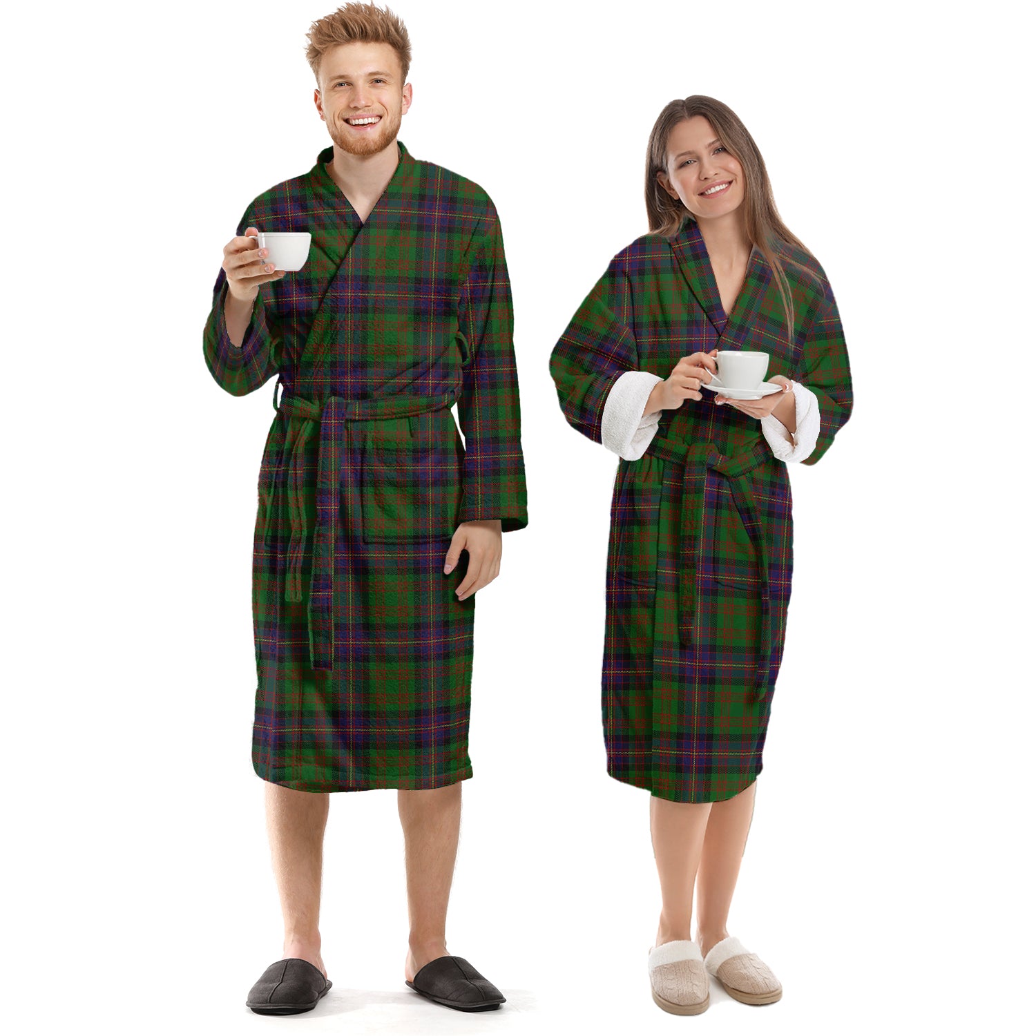 Cochrane Tartan Bathrobe Unisex S - Tartan Vibes Clothing