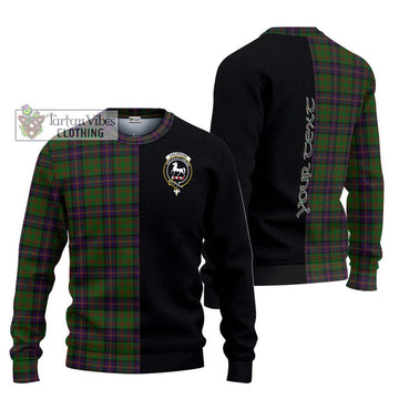 Cochrane Tartan Ugly Sweater with Family Crest and Half Of Me Style