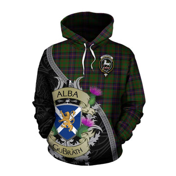 Cochrane Tartan Family Crest Cotton Hoodie Lion Rampant Royal Thistle Shield Celtic Inspired Pullover Hoodie XS - Tartan Vibes Clothing