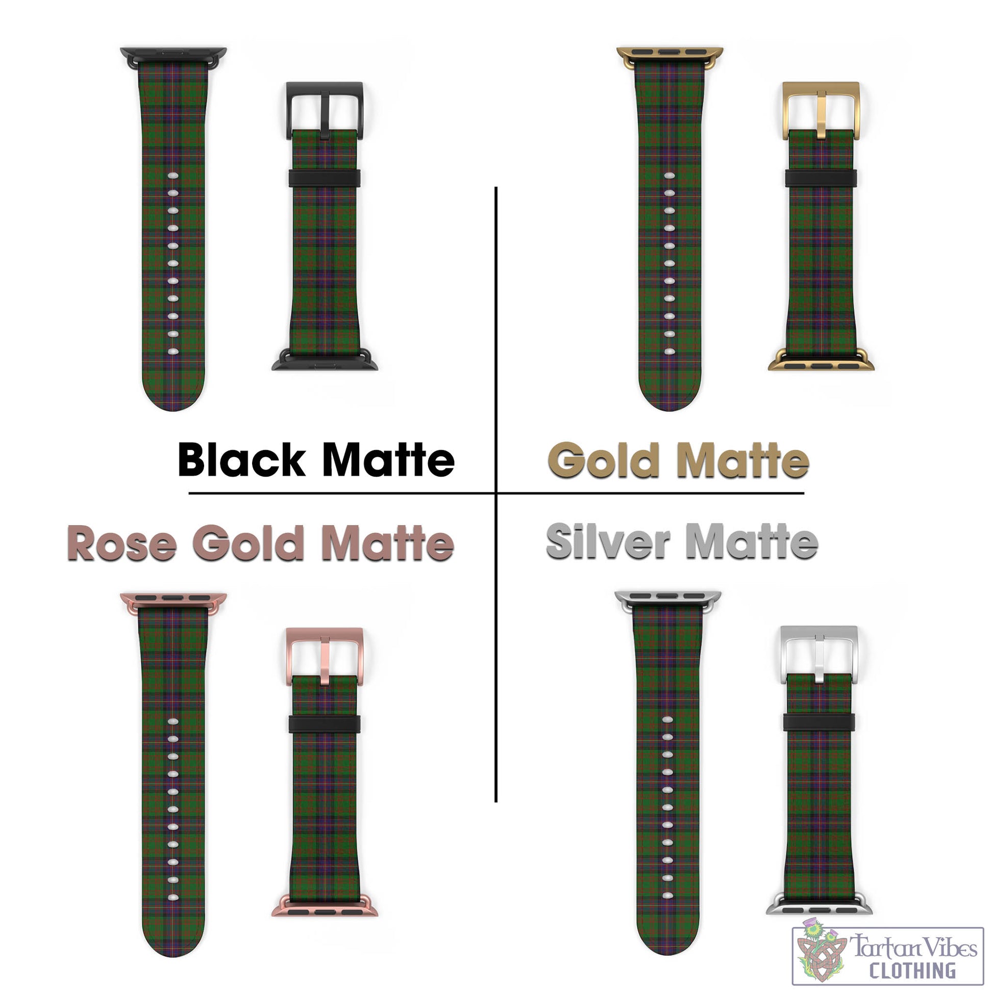 Tartan Vibes Clothing Cochrane Tartan Watch Band