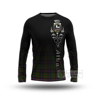 Cochrane Tartan Long Sleeve T-Shirt Featuring Alba Gu Brath Family Crest Celtic Inspired