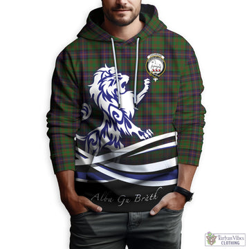 Cochrane Tartan Hoodie with Alba Gu Brath Regal Lion Emblem